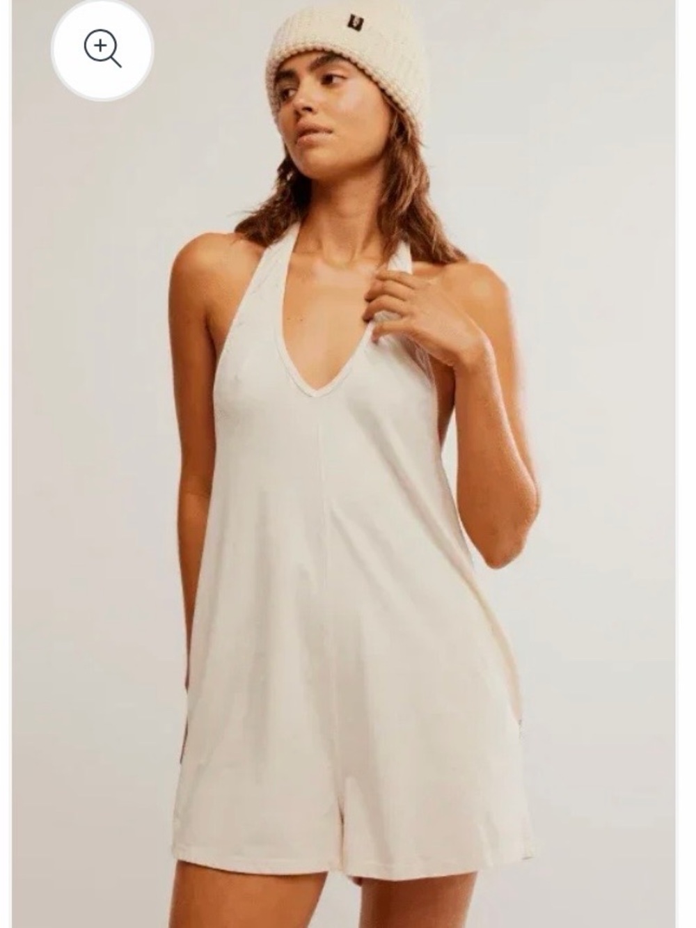 Free People - Hot shot halter romper